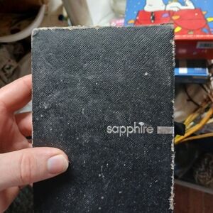 Black Storage Notebook